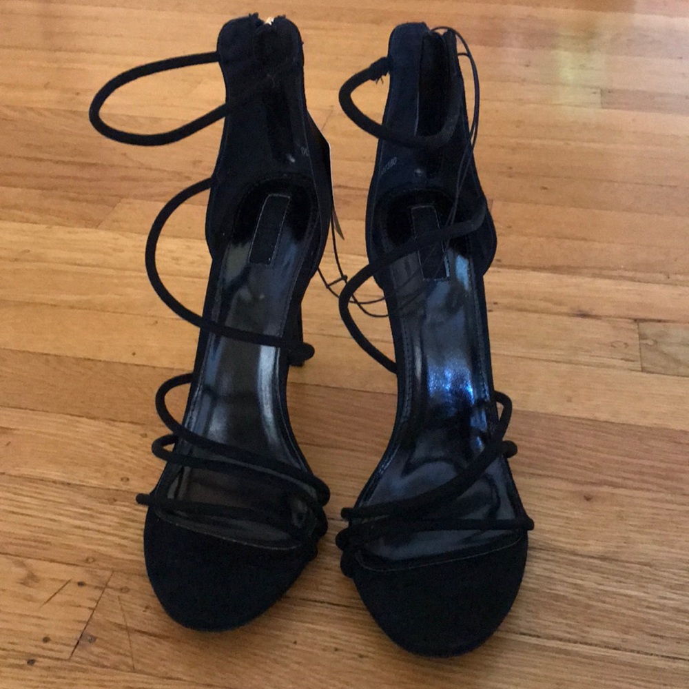 NWT strappy heels